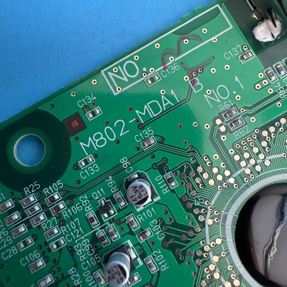 CASIO LK-230 Lighting Keyboard Used Part: USB Processor Connection PCB Board