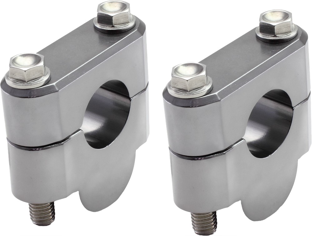 Handlebar Risers - Style: Aluminum