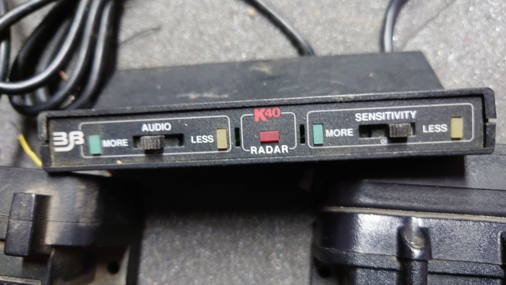 K40 Electronics front and rear Radar Detector With Diffuser