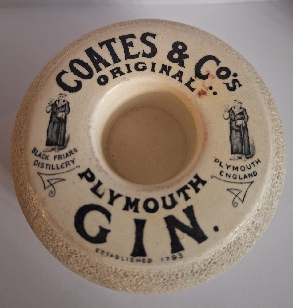 Devon Match Striker, Coates & Co, Plymouth Gin