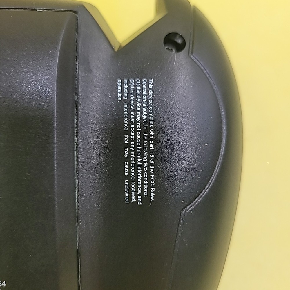 Brookstone u-Control Silver Bullet RC Helicopter Remote Control