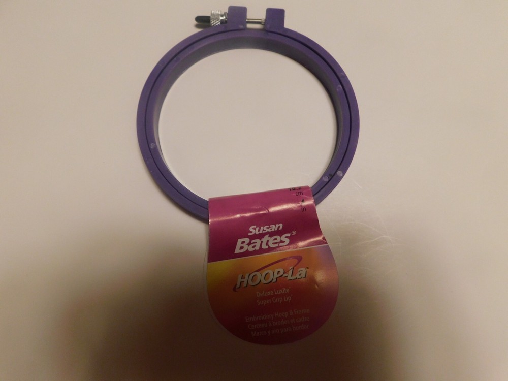 Susan Bates Embroidery hoop & frame 4" purple