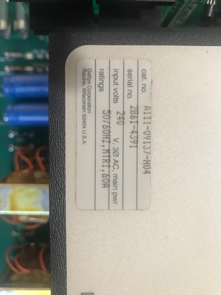 AEG DC Servo Gettys A111 Drive Controller