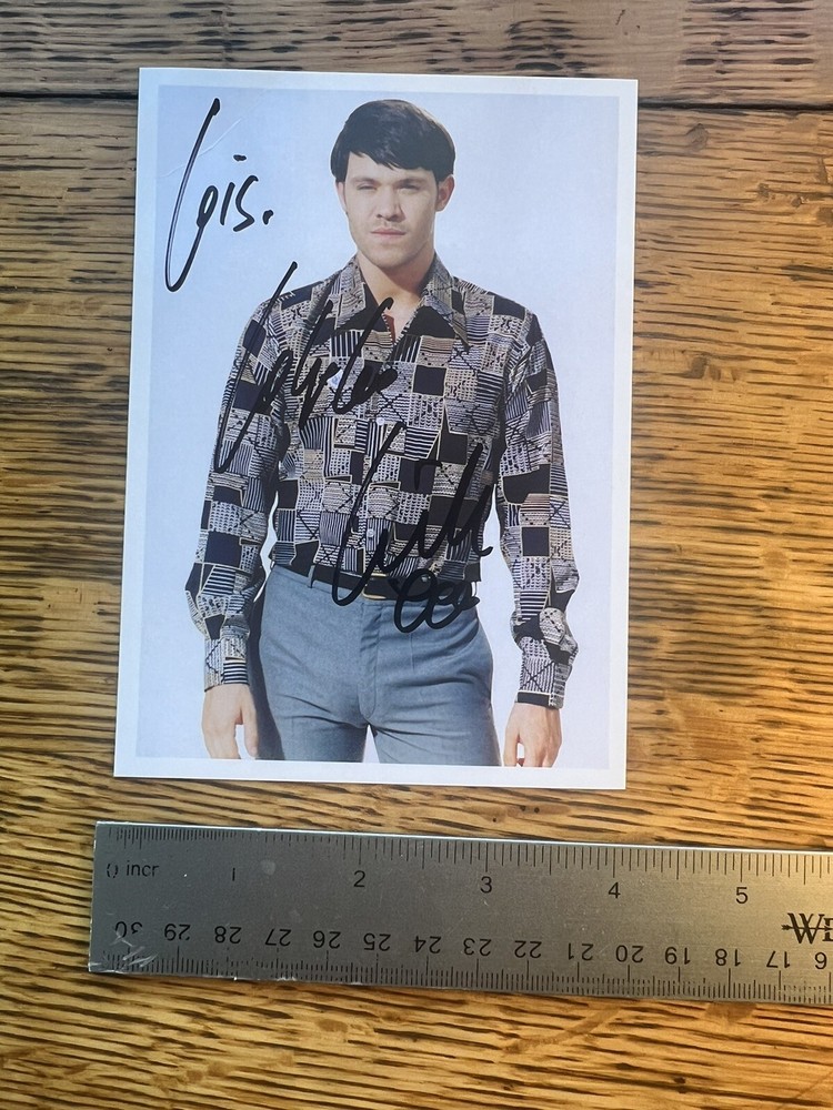 Will Young signed autographed 4x6 photo