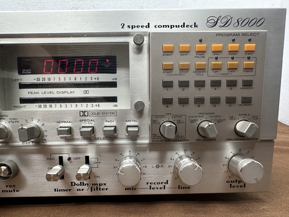 Marantz SD8000 Vintage 2 Speed Compudeck