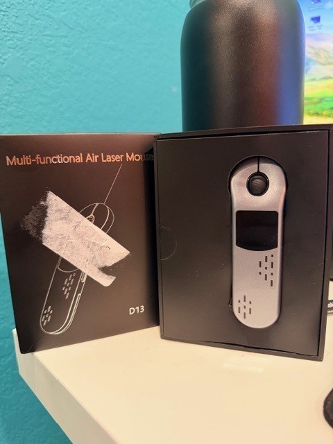 D13 Air Mouse Laser Pointer Wireless Presenter Remote USB