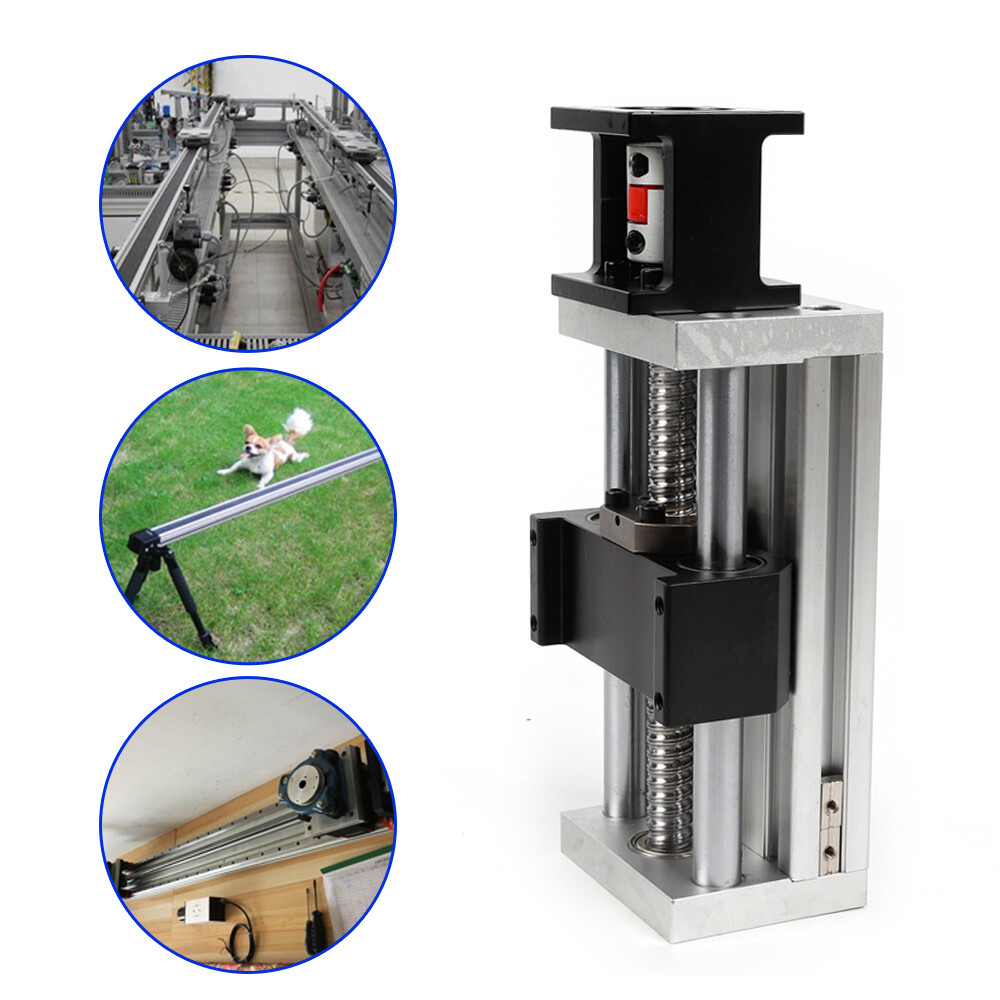 CNC Linear Stage Table - 100mm Stroke Ball Screw Rail Slide Guide