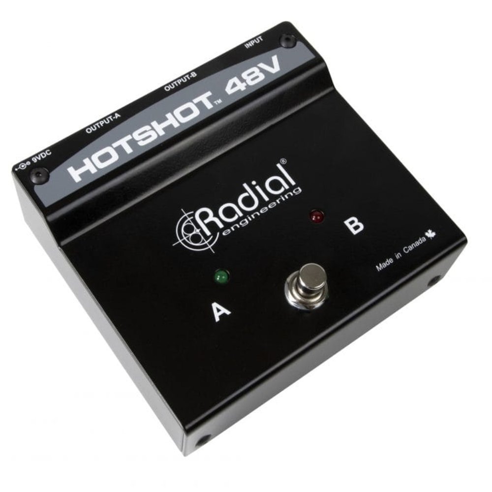 Radial HotShot 48V Condenser Microphone Switcher