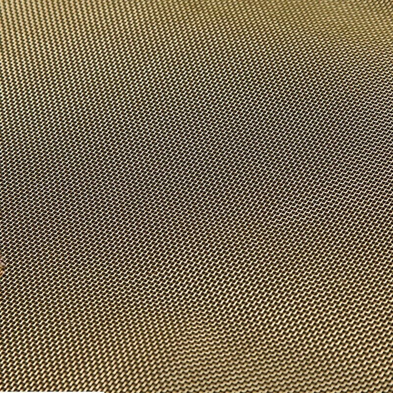Mesh Dense Filter Pure Brass Woven Wire Screen Net EMF Shielding DIY Fabric Trim