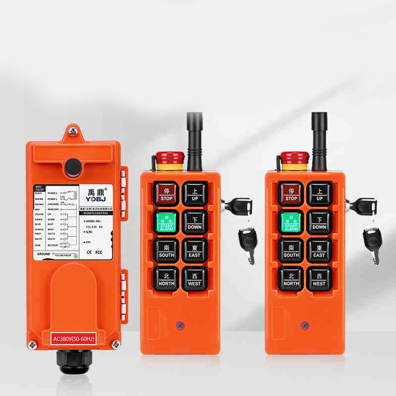 Wireless remote control hoist controller for cranes F21-E1B with key 24V-380V