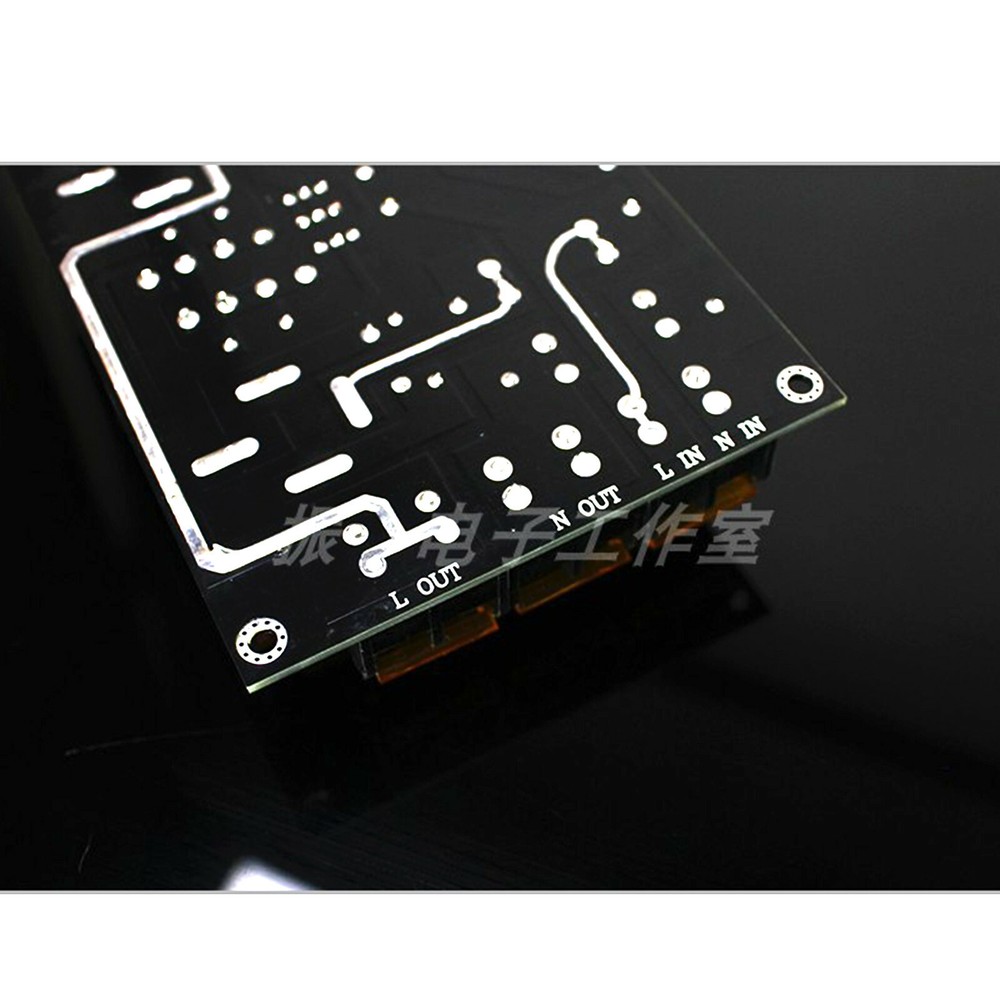 EMI power filtering plus soft start integrated Finished board Power amplifier