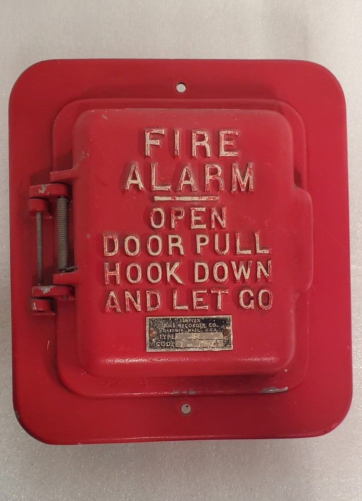 Simplex Time Recorder Co.  Mechanical Fire Alarm Station Code Wheel 1-1-4