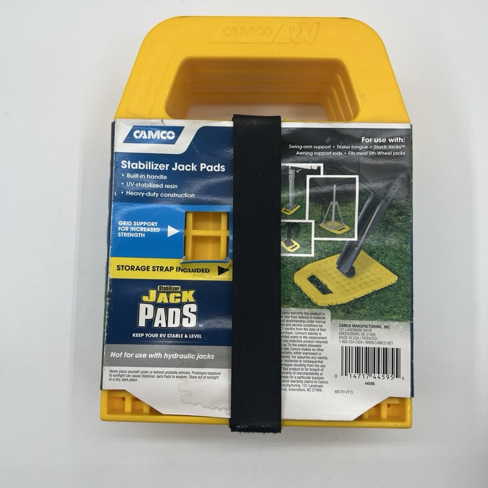 Camco Stabilizer Jack Pads - 4 pack (44595)