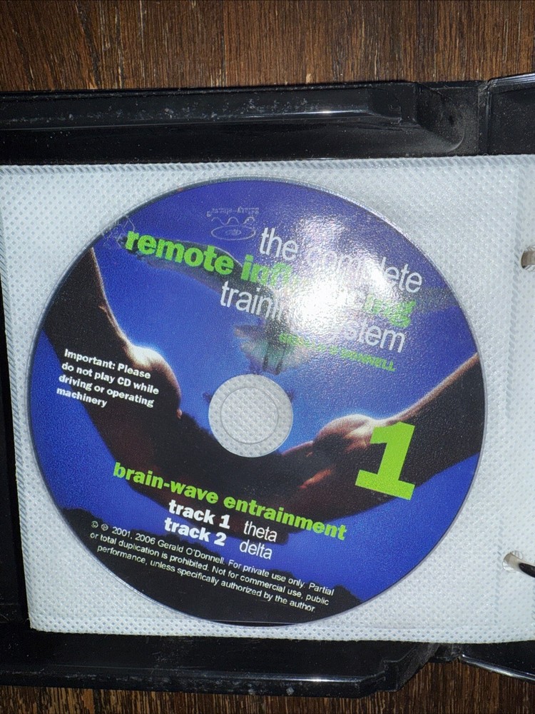 GERALD O'DONNELL "ARVARI Remote Influencing" *Missing 2 Discs* Please READ