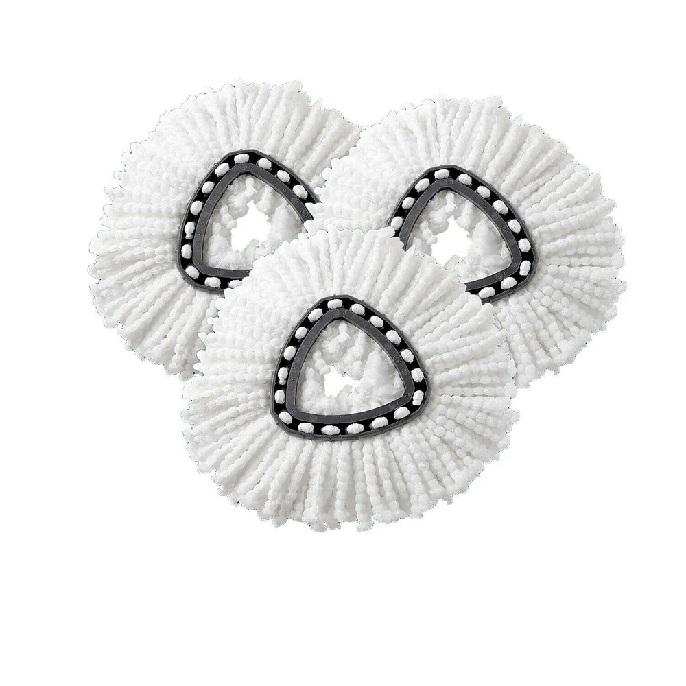 3pcs Microfiber MOP Head Replacement For O-Cedar Easy Wring Spin Mop Easy Refill