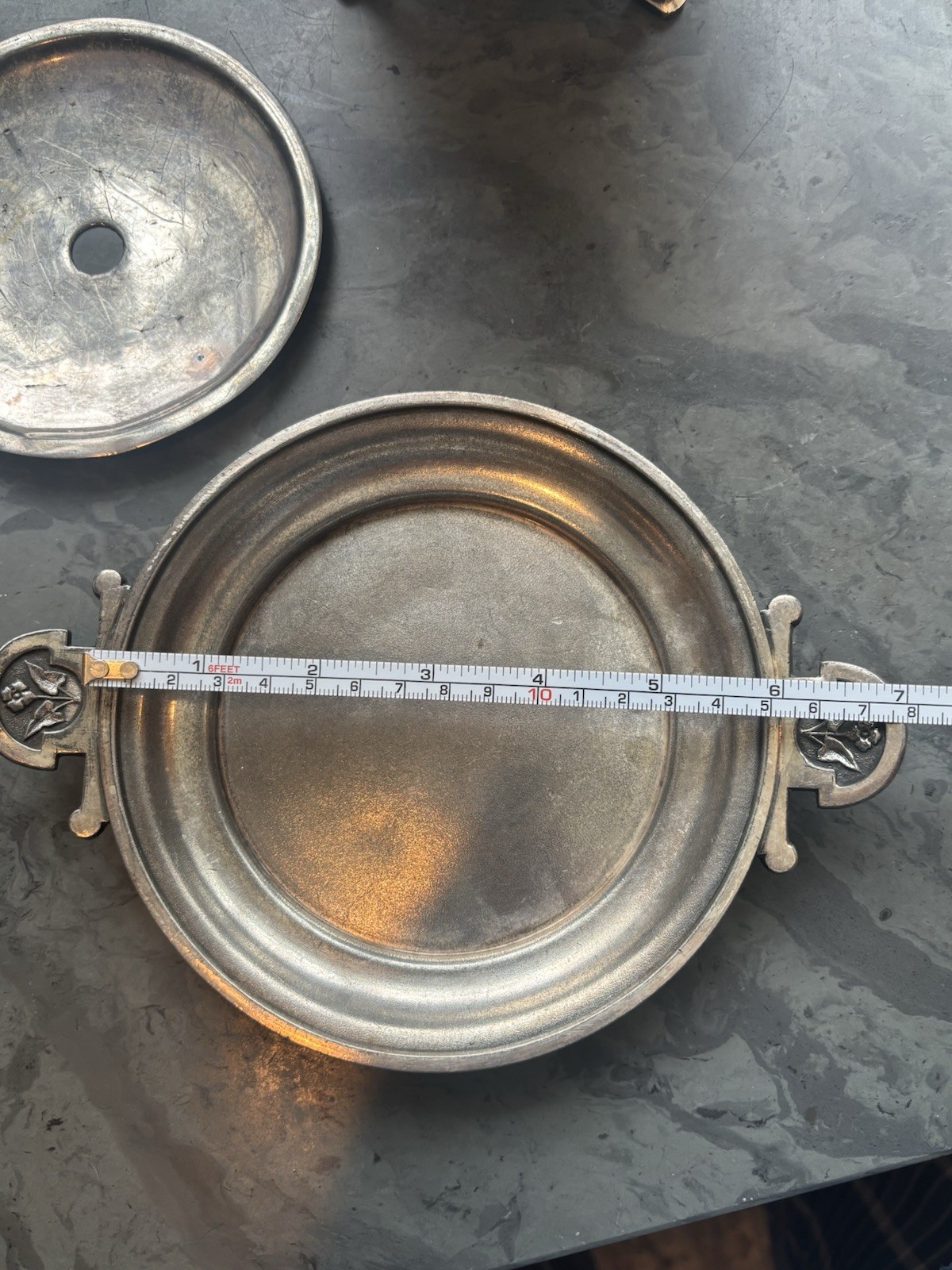 WM. Rogers Silver Plate Butter Serving Set (3pc) plus bonus dish/tray