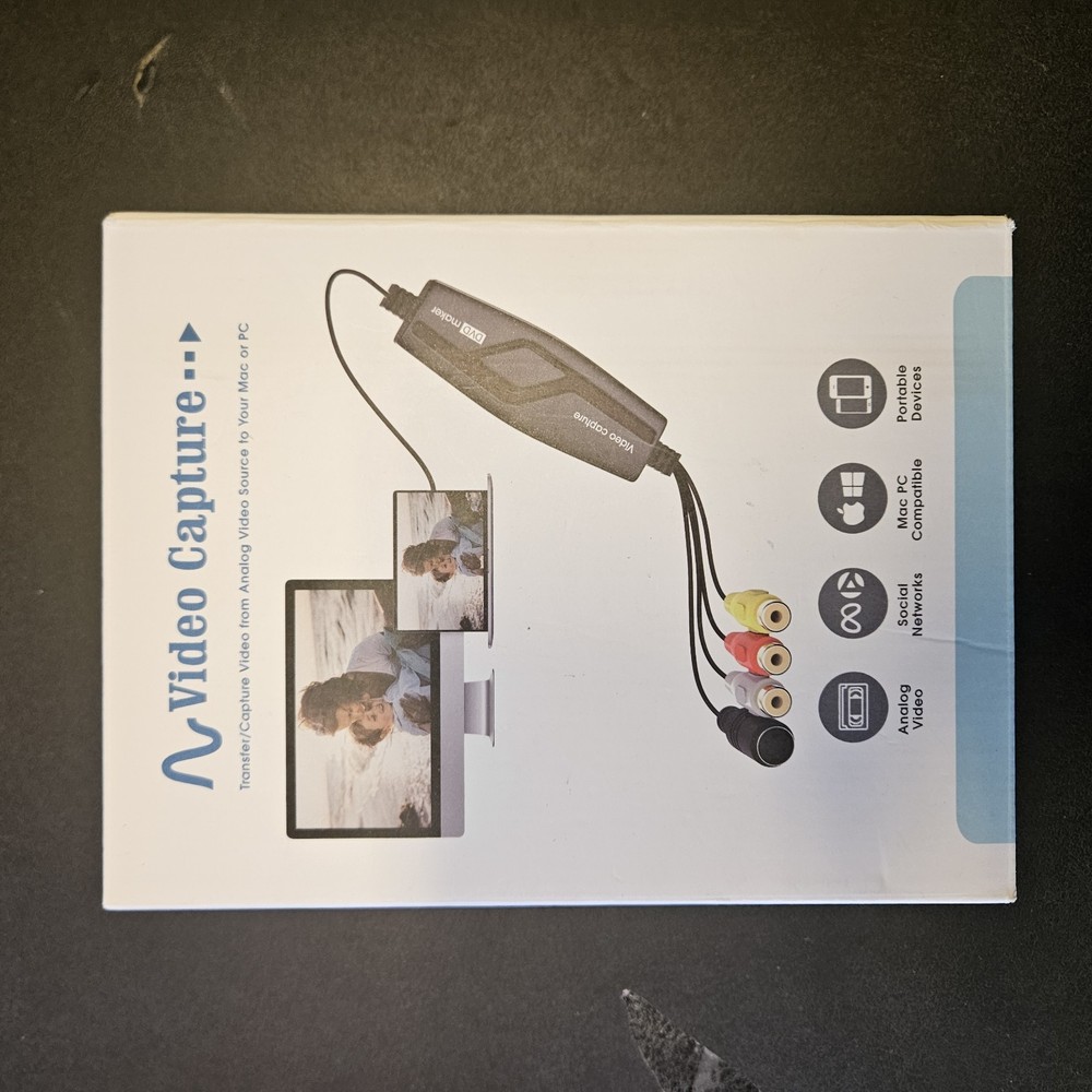 Video Capture Transfer From Analog To PC & Mac