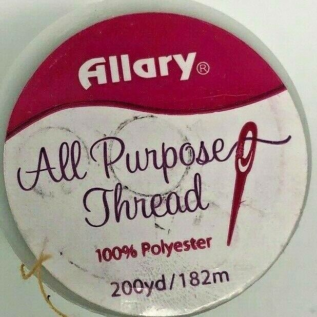 Allary All Purpose Thread 3 Pack - Pink 100% Polyester - 200 yard spools - NEW