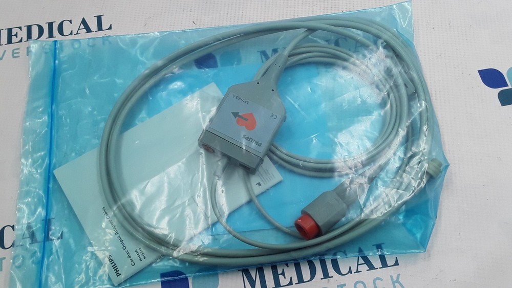 Philips Cardiac Output Adapter Cable REF M1643A #989803104621