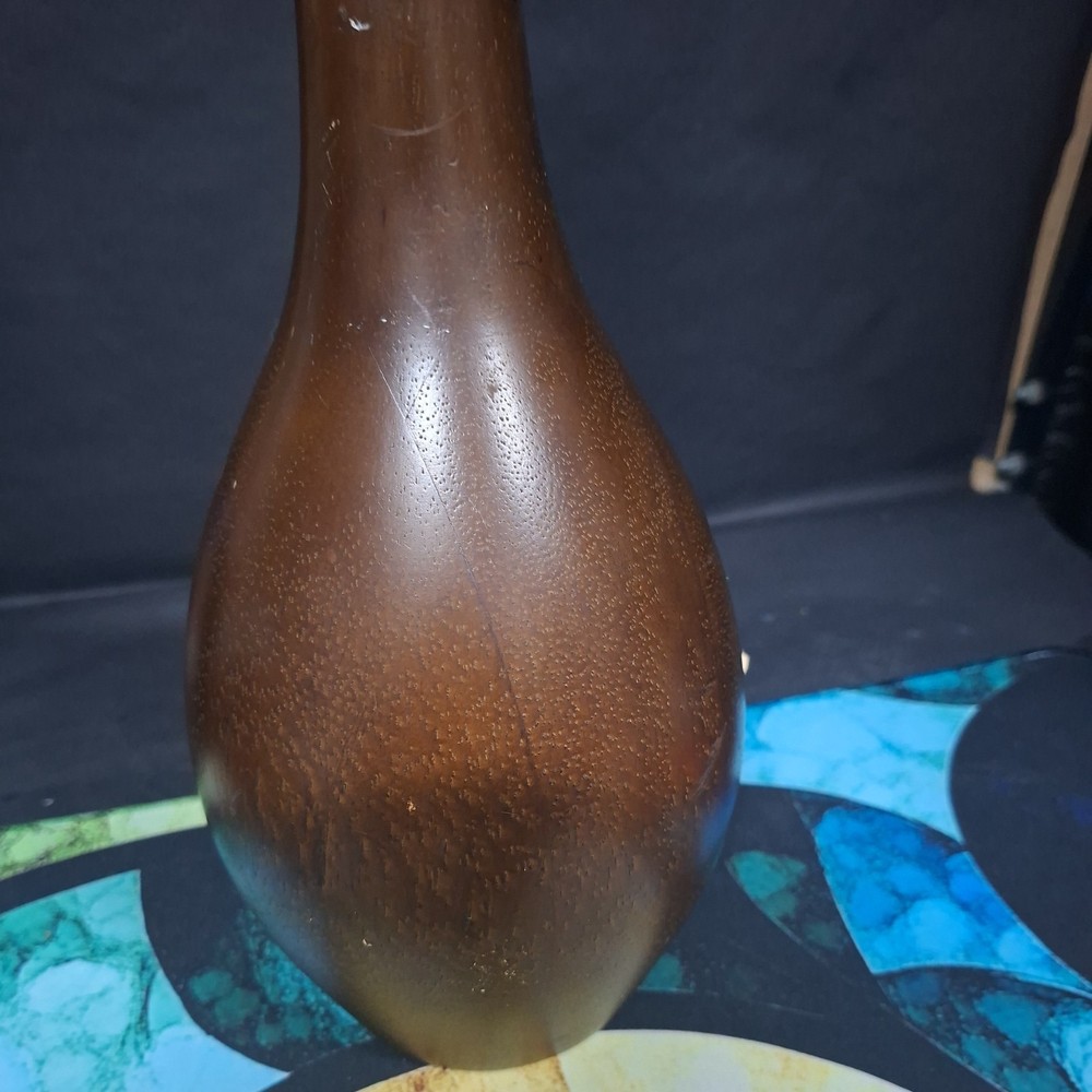 Solid Teak Scandinavian style Table Lamp