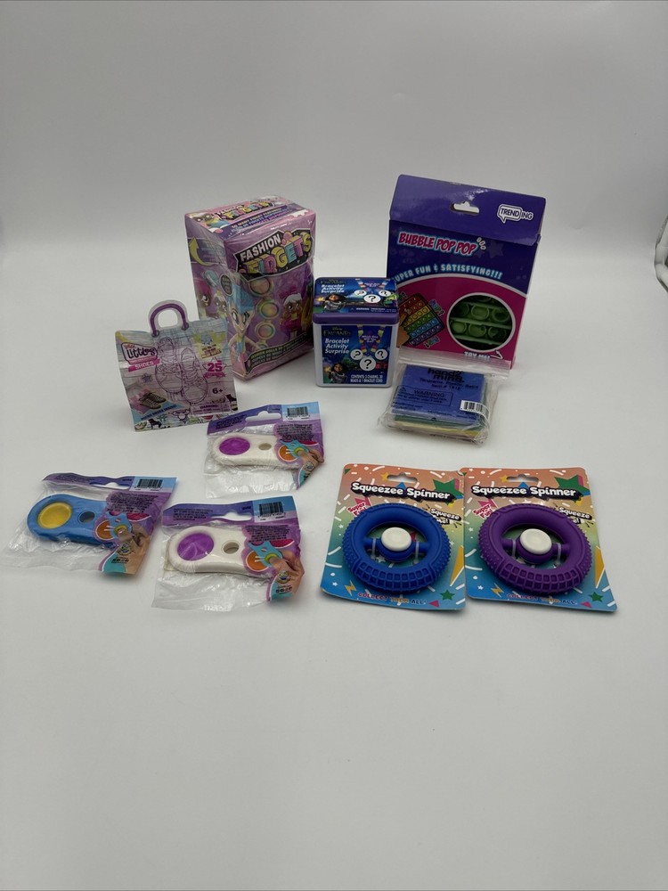 Kids Sensory Toy Lot 10pc