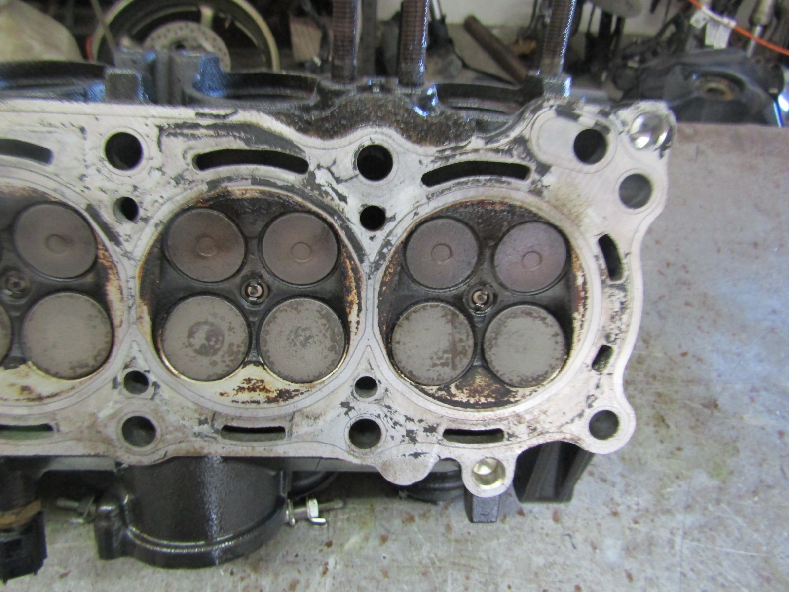 2006-2007 Yamaha YZF R6 Engine Cylinder Head Valves Camshaft Top End