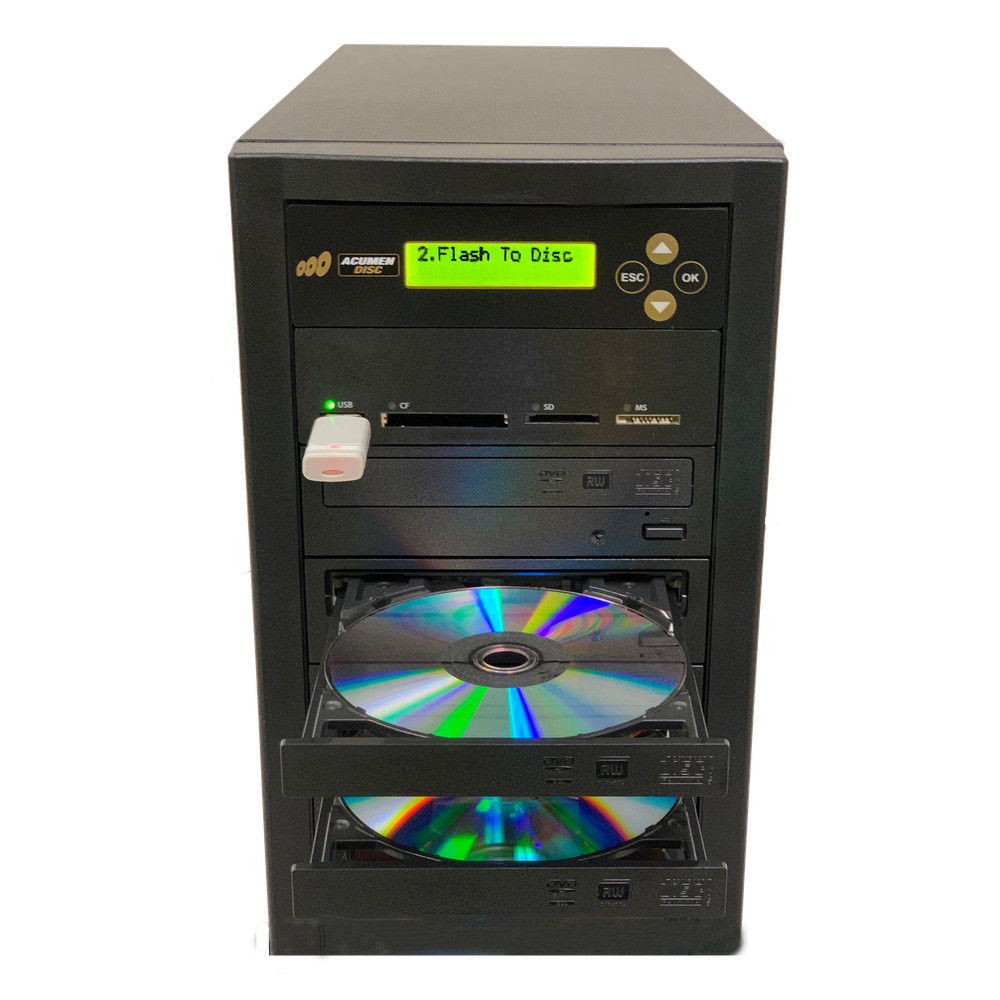 Acumen Disc 1:1 Media Mirror PLUS Duplicator Blu-Ray - Flash (SD/CF/MS/MMC/USB)