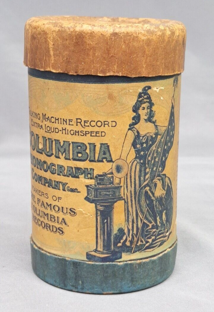 Columbia Talking Machine Record Case (No Record)