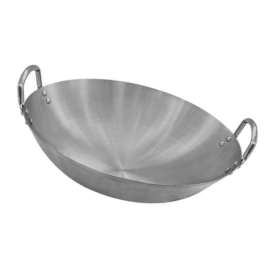 Stainless Steel Wok With Handle Cookware 14''