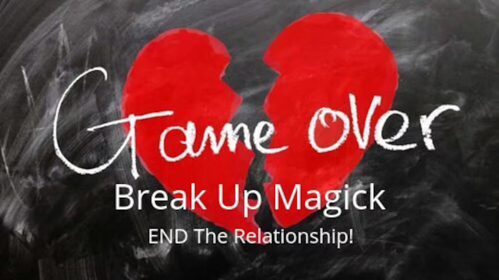 GAME OVER! BREAK THEM UP SPELL