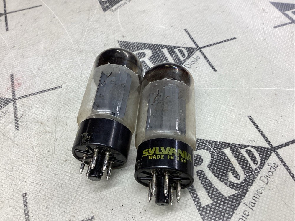 Sylvania 6L6 Power Tubes Tested 2