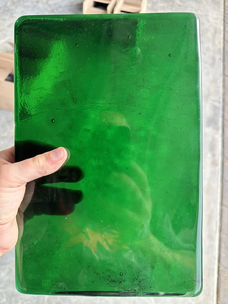 Blenko Dalle de Verre - 5440 light to medium green