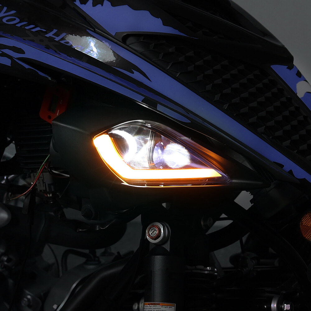 For 2006-2024 YAMAHA YFZ 450 RAPTOR 350 700 700R LED Headlights Set Head Lamps