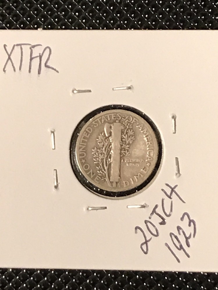 1923 Mercury Dime F