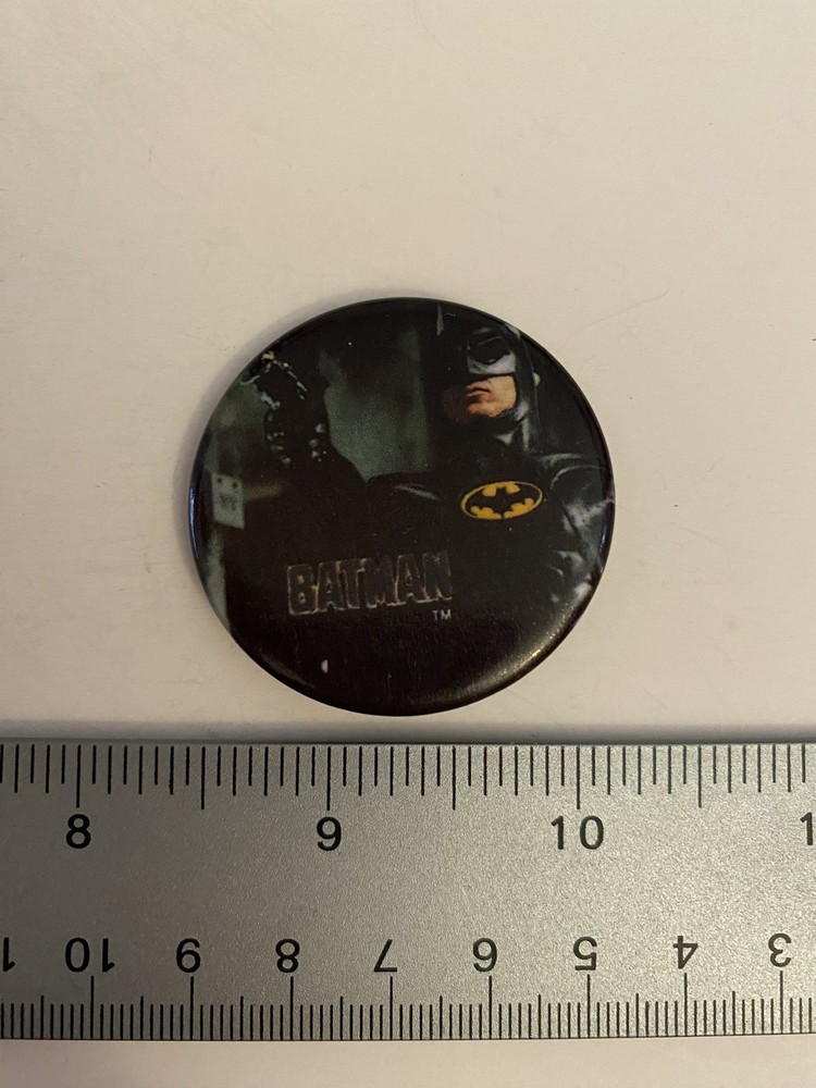 Batman DC Comics 1989 Pin Back Button P36