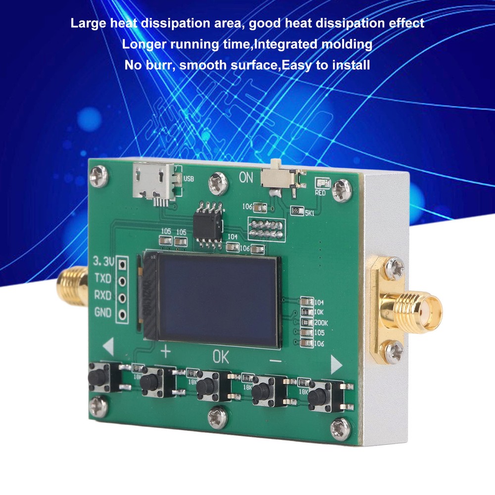 Digital Attenuator 6G RF Programmable Module 0.25DB Light Emitting Diode Part