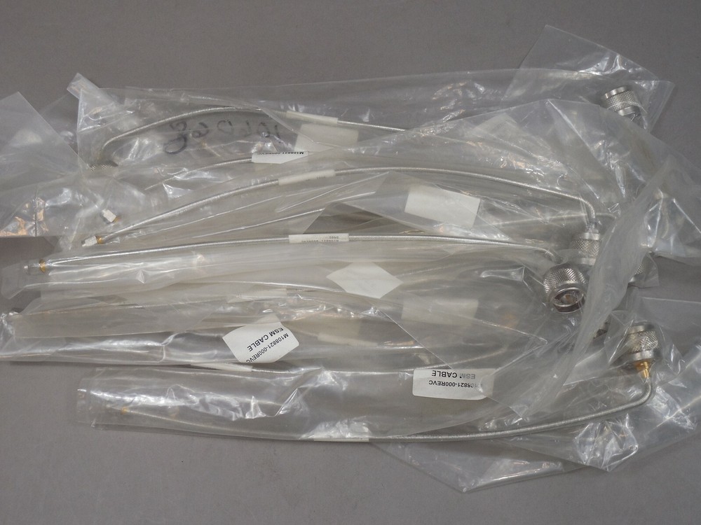 12 pcs. Semi Flex High Performance Cable Assemblies 10 Inch Precision N-Type SMA