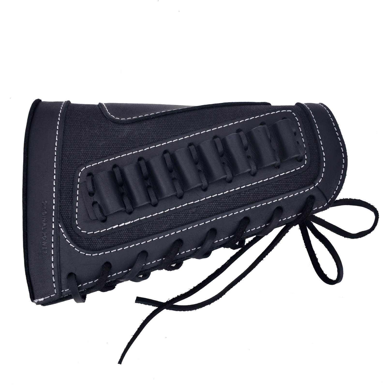 Leather Shotgun Rifle Buttstock Canvas Ammo Covers .22LR .308 .30/30 12GA .357