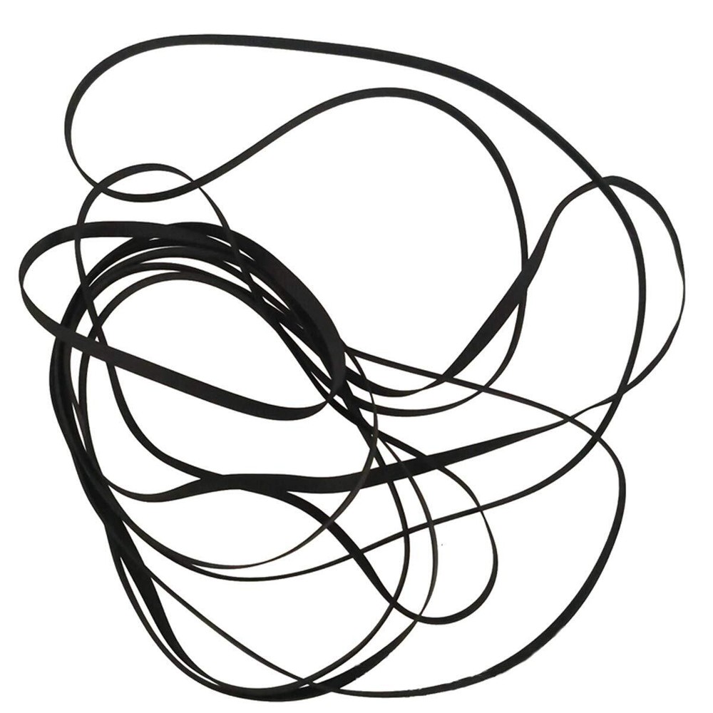 11pcs Turntable Belt Different Specifications Rubber Belt Replace Turntable P...