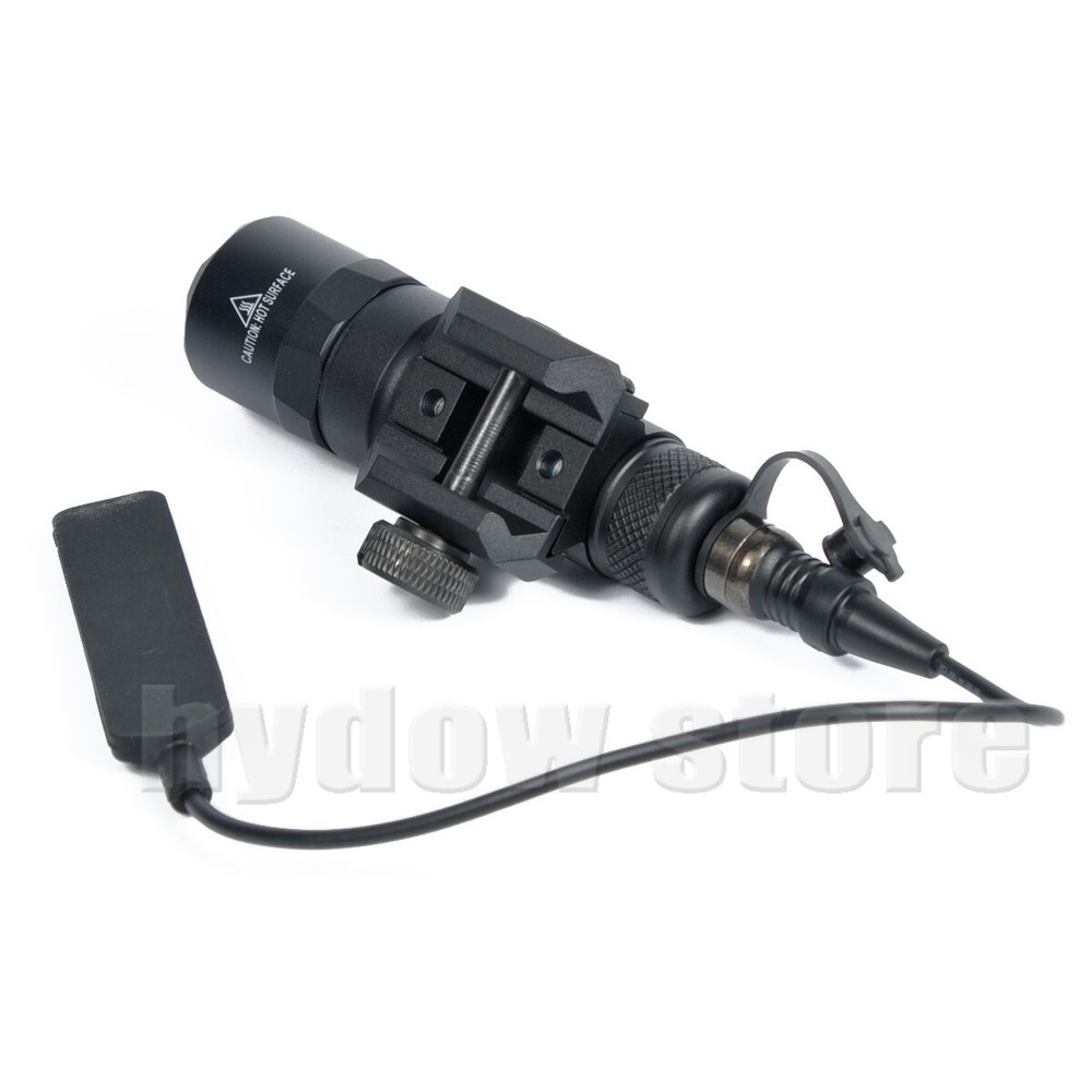 M300B Flashlight M300 Scout Flashlight w Remote Pressure Tail Switch for Rifle