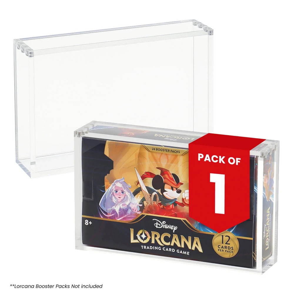 Acrylic Case Display for Lorcana Booster Box