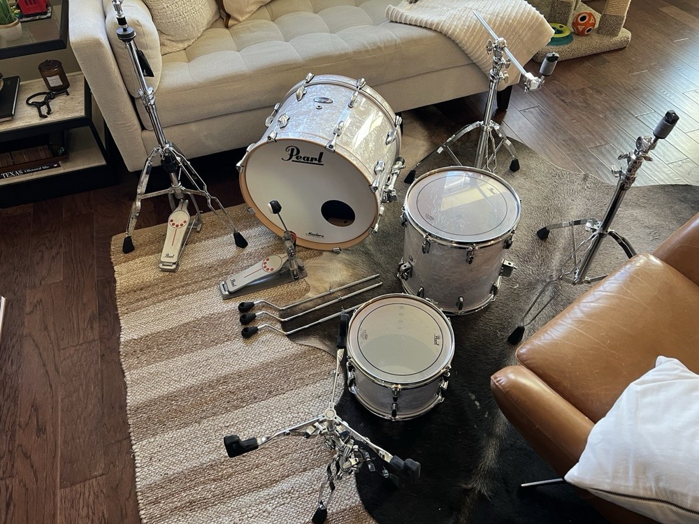 Pearl Masters Maple 3pc With Hardware