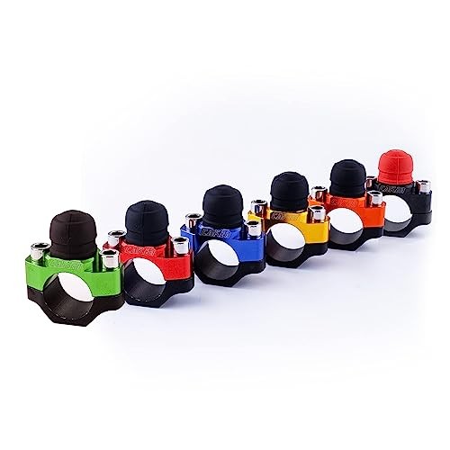 CNC Motorcycle ATV Water Proof Engine Start Stop Kill Switch Button for Green