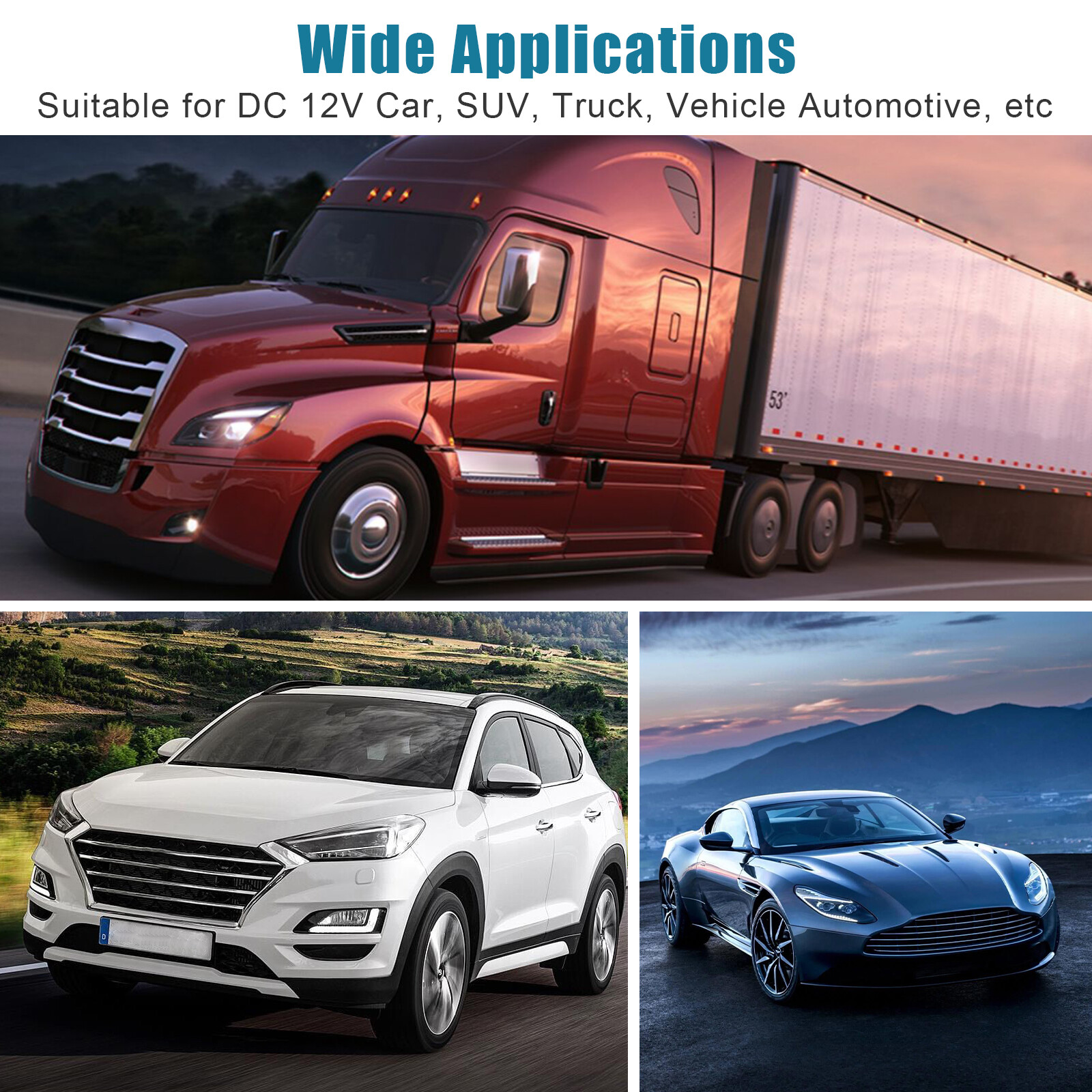 Universal 2" 52mm Digital Boost Gauge 0-35 PSI Pressure Turbo Meter Smoked Face