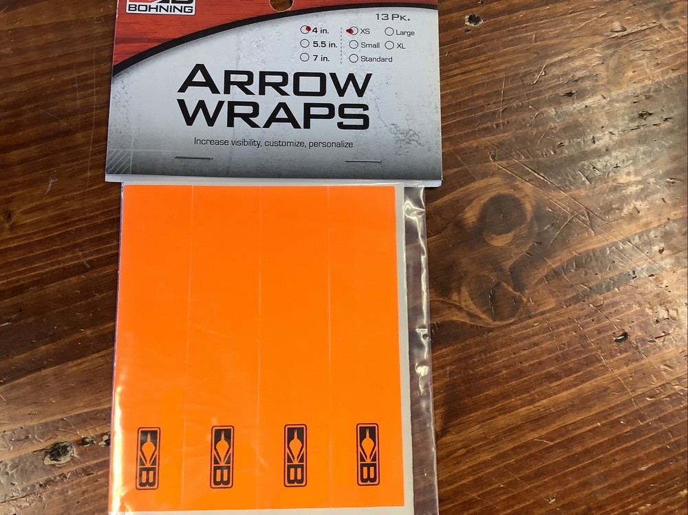 Bohning Arrow Wraps 4 Inch Extra Small 13. Pack