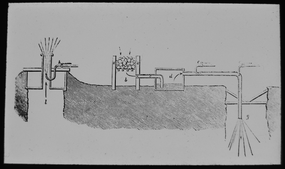 COAL MINING ASTLEY DEEP PIT FIRE MANCHESTER NO2 C1875 Magic Lantern Slide