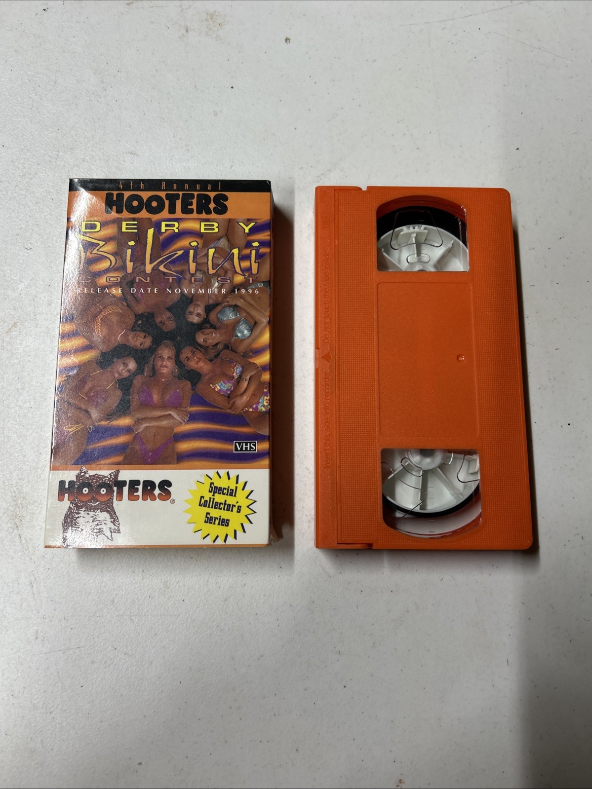 Hooters Fourth Annual Derby Bikini Contest 1996 VHS