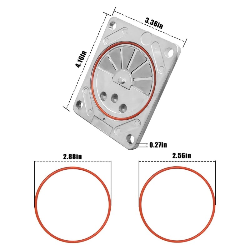 Compressor Plate Kit Replace 889119 ZAC0032 Plate Assembly DAC-280