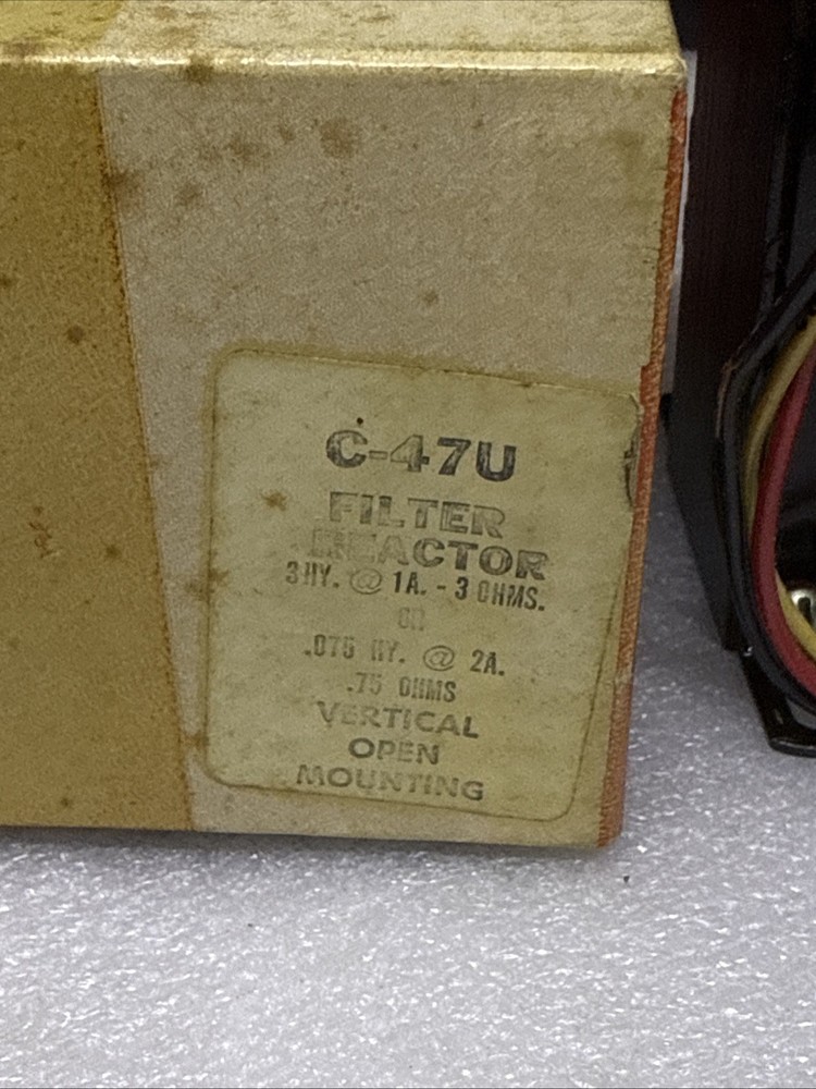 Triad C-470 filter reactor