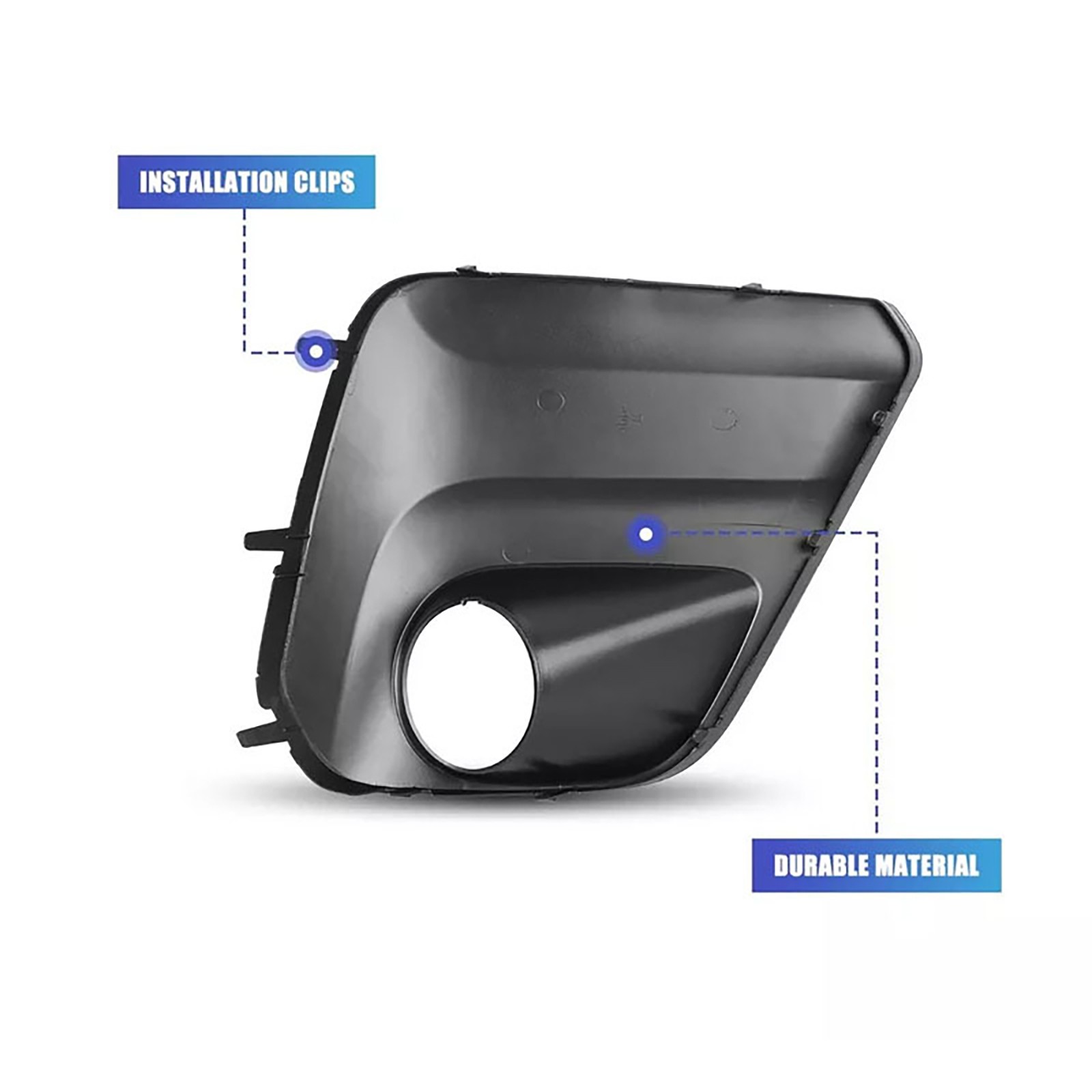 Front Bumper Lamp Fog Light with Bulbs + Cover Set For 2019-2021 Subaru Forester